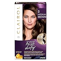 Age Defy Permanent Hair Dye, 5 Medium Brown Hair Color, Pack of 1