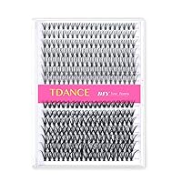 Lash Clusters 20D+30D DIY Eyelash Extensions 280 Pcs Cluster Lashes C D Curl DIY Lash Extensions Reusable Soft & Comfortable Individual Lashes Cluster at Home(20D+30D-0.07D-10-16mm)