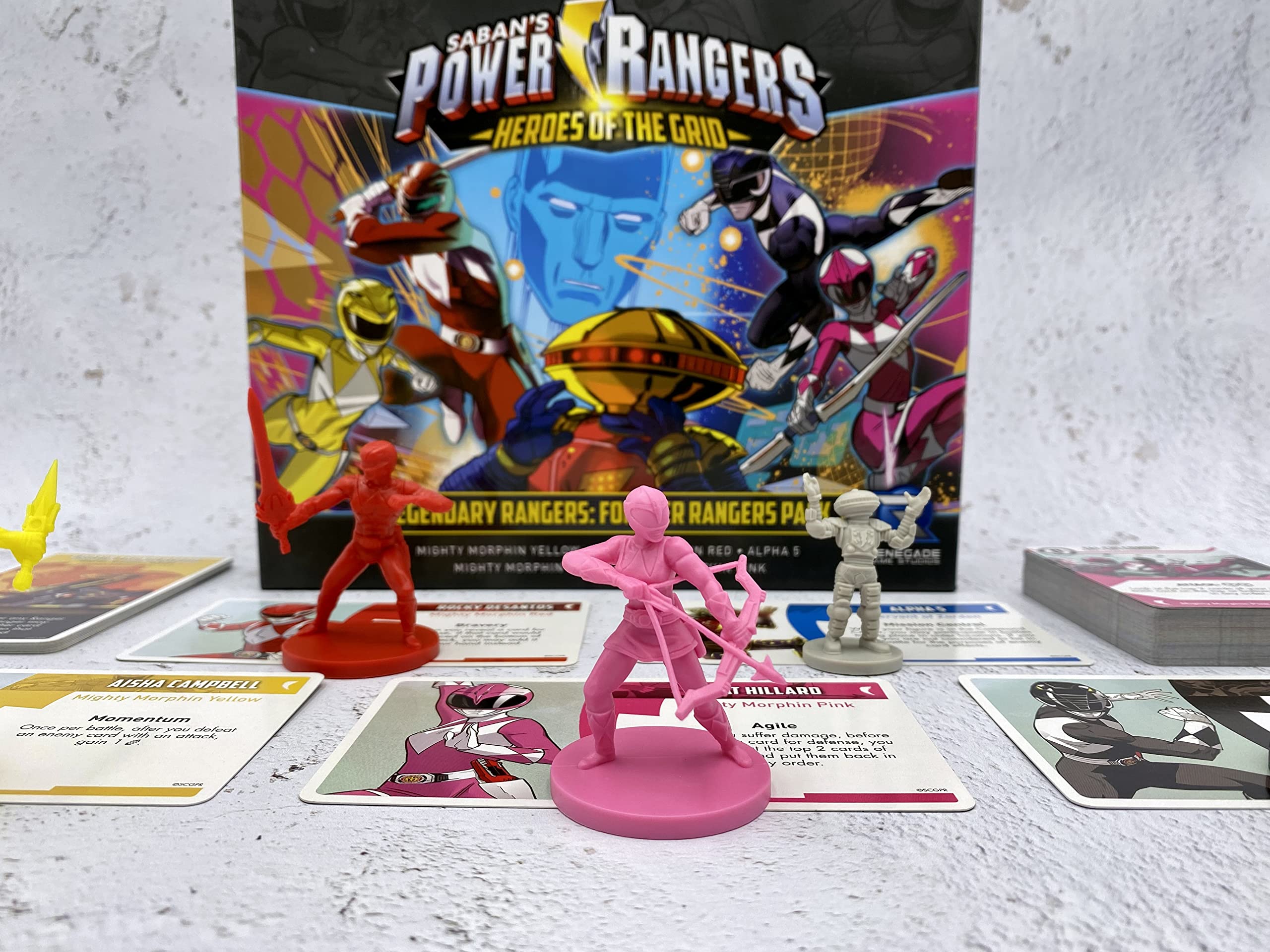 Renegade Game Studios Power Rangers: Heroes of The Grid Legendary Rangers Forever Rangers