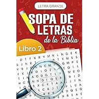 Sopa de letras de la Biblia - Libro 2/Letra grande (Bible Word Search - Book 2/Large Print) (Bible Word Search, 2) (Spanish Edition)