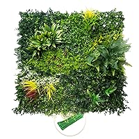 Artificial Plant Wall Panels, Lush Faux Ivy Leaves, 40
