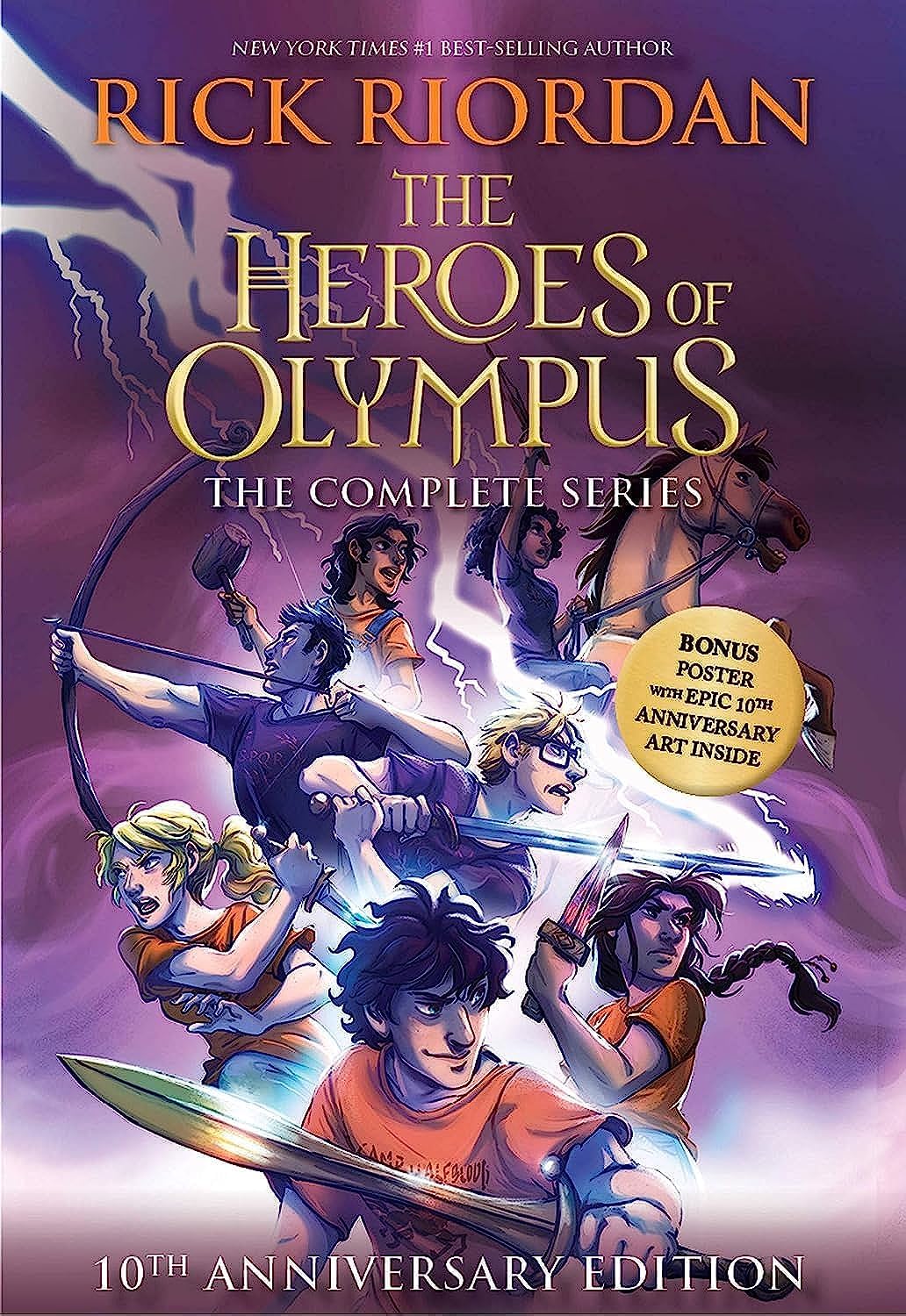 Heroes of Olympus Paperback Boxed Set, The-10th Anniversary Edition (The Heroes of Olympus)
