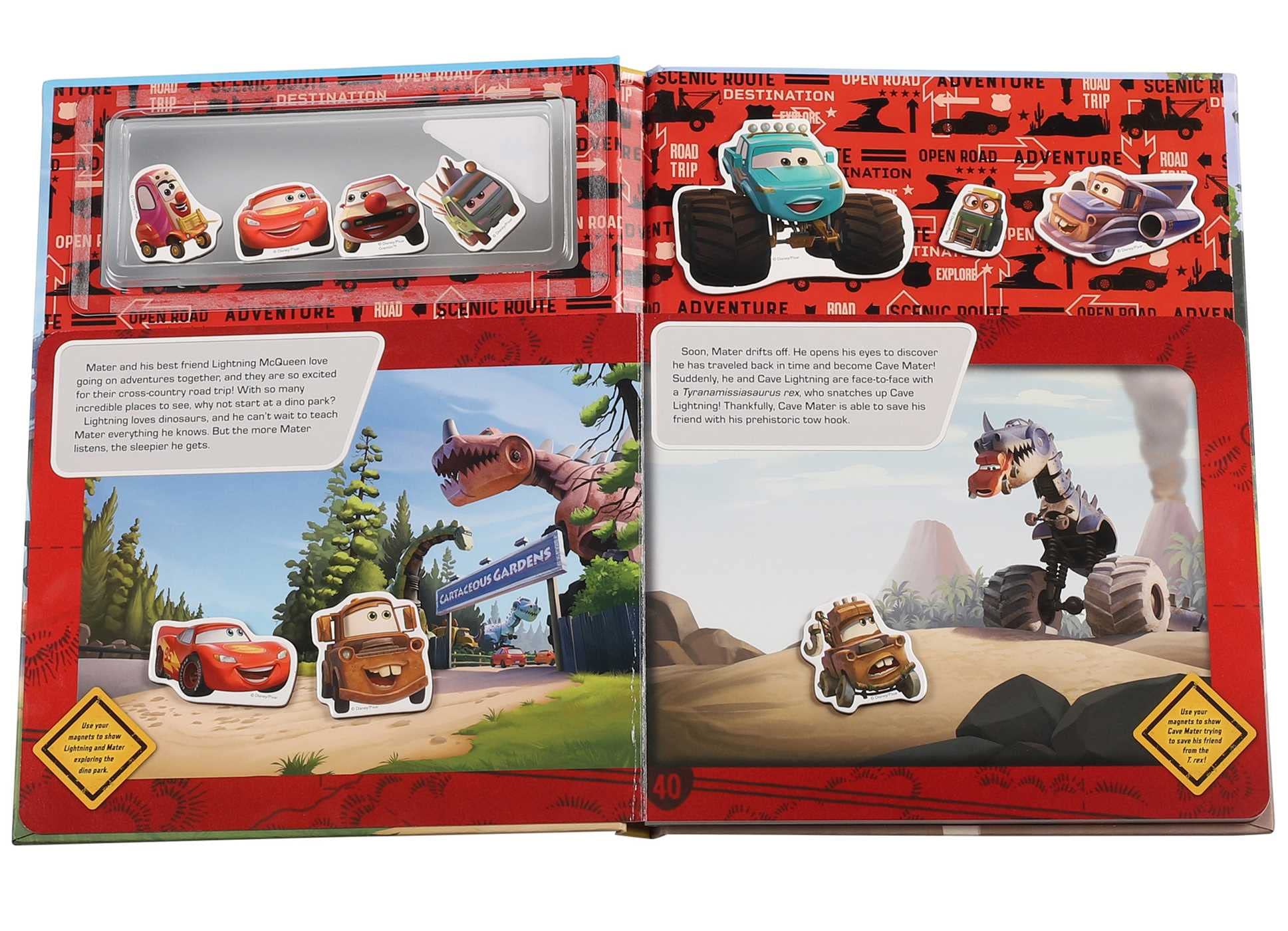 Disney Pixar: Cars on the Road: Road Trip! (Magnetic Hardcover)