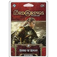 The Lord of the Rings The Card Game Riders of Rohan STARTER DECK - Cooperative Adventure Game, Strategy Game, Ages 14+, 1-4 Players, 30-120 Min Playtime, Made by Fantasy Flight Games
