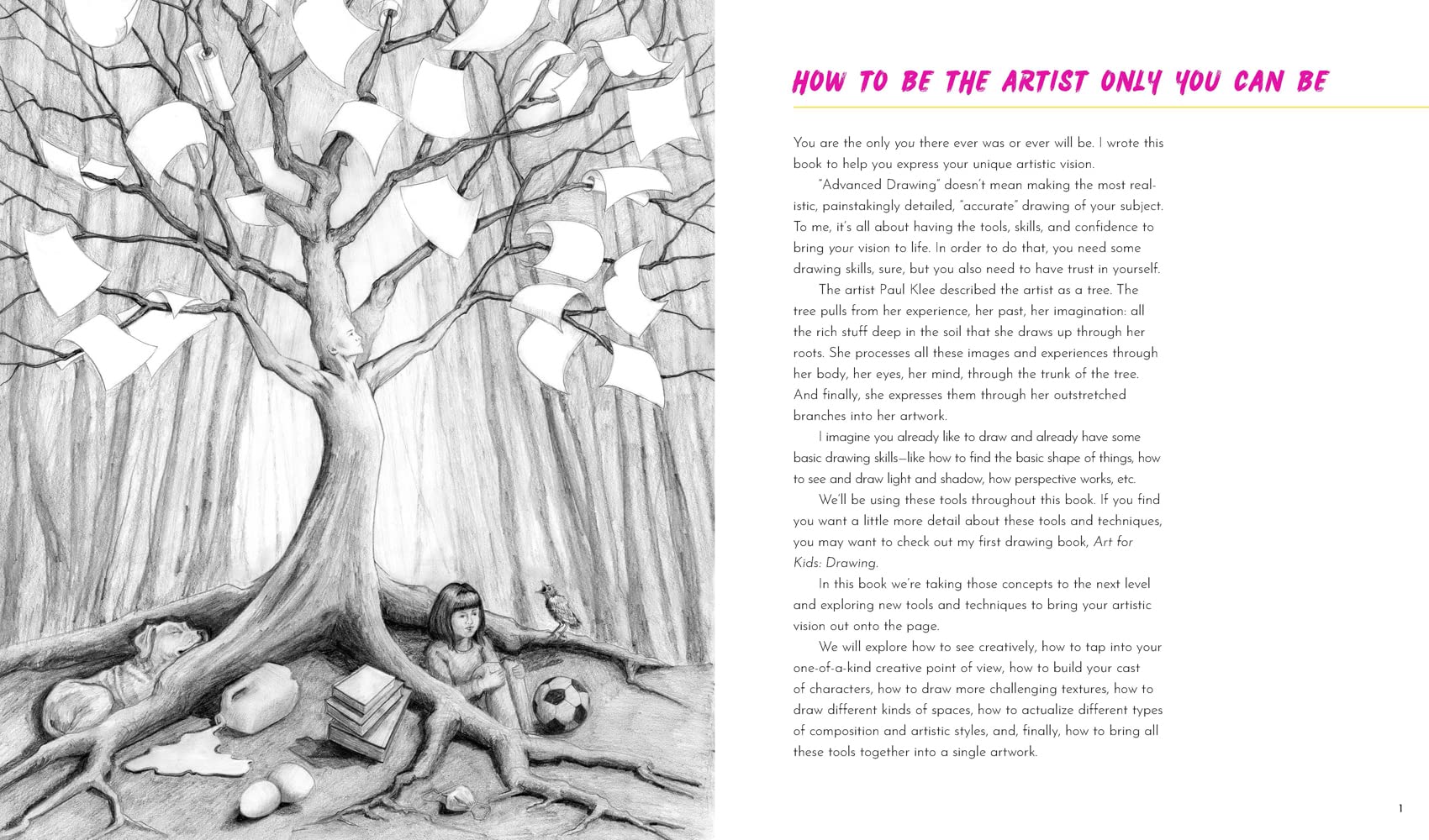 Art for Kids: Advanced Drawing: Become the Artist Only You Can Be (Volume 5)