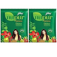 Nupur Henna - Goodness of 9 Herbs - 1000 Grams (2 Packs)