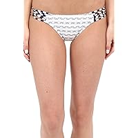O'Neill White Navy Stars & Stripes Strappy Bikini Bottom XL