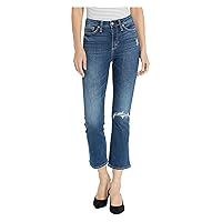 Silver Jeans Co. Women's Note High Rise Boot Crop