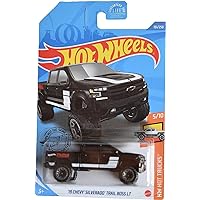 Hot Wheels '19 Chevy Silverado Trail Boss LT, [Black] 151/250 Hot Trucks 5/10