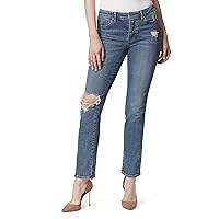 Jessica Simpson Women's Flirt High Rise Straight Boot Cut Jean