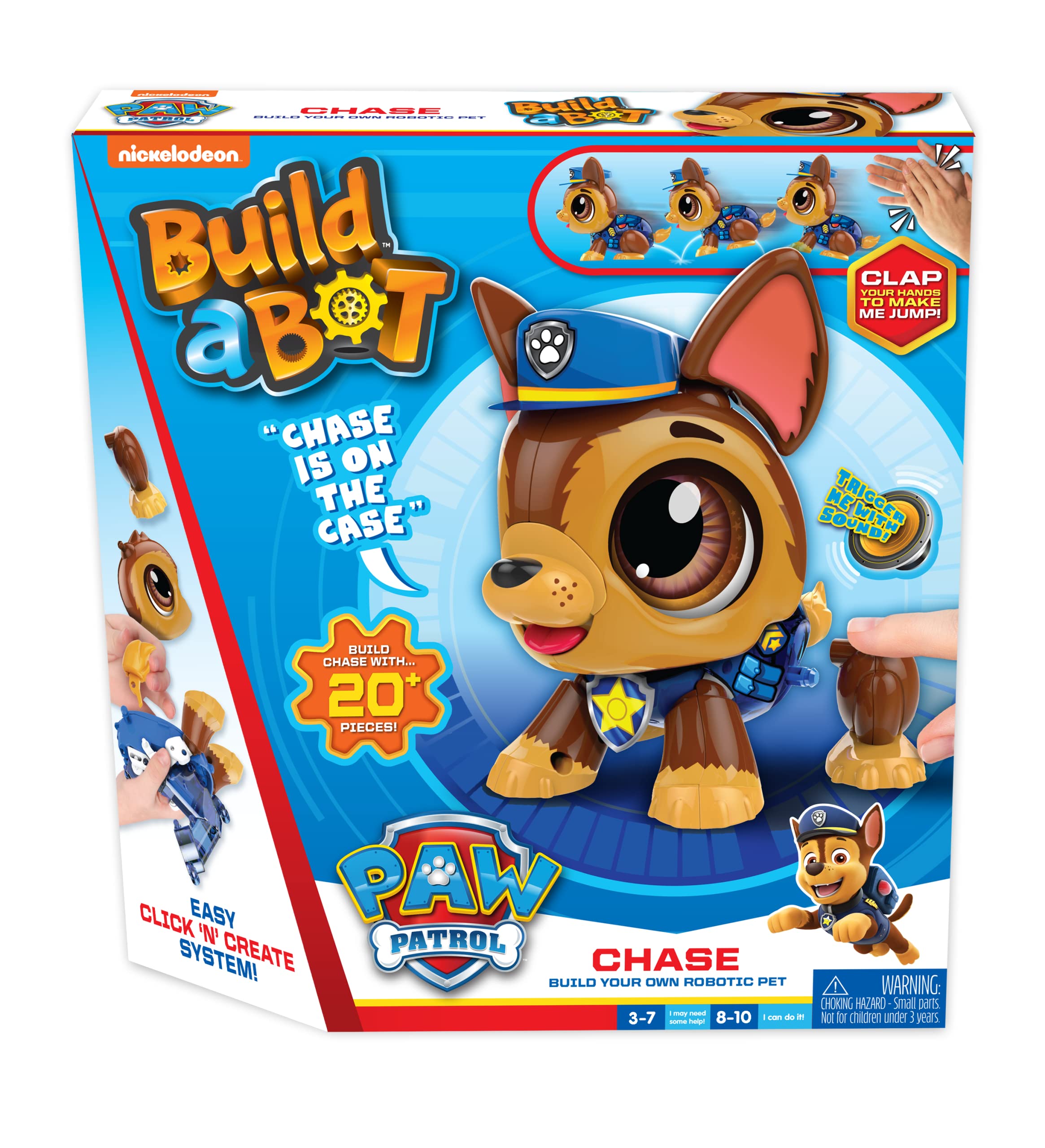 Build a Bot Paw Patrol Chase - Build Your Own Robotic Pet - Ages 3-10