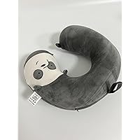 RICE SOUP U-Shaped Pillows, Versatile Pillow for Travelling, Office Working, Flight Sleeping, Supporting Neck, Head, Lower Back and Shoulder