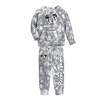 Disney Mickey Mouse Tie-Dye Sweatshirt and Pants Set for Baby