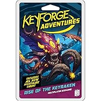 Ghost Galaxy Keyforge Adventures Rise of The Keyraken Card Game | Strategy with Solo & Cooperative Mode for Ages 14+ 1-3 Players Average Playtime 45-90 Minutes Made by Ghost Galaxy, Multicolor (KFA01)