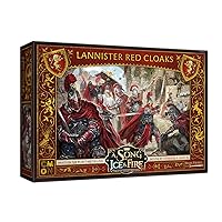 A Song of Ice and Fire Tabletop Miniatures Game Lannister Red Cloaks Unit Box - Elite Soldiers for Epic Battles! Strategy Game for Adults, Ages 14+, 2+ Players, 45-60 Minute Playtime, Made by CMON