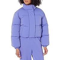 Amazon Essentials Women's Crop Puffer Jacket (Available in Plus Size)