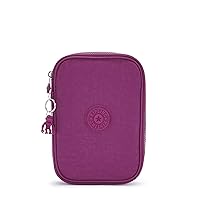 Kipling 100 Pens Case Purple Ruby