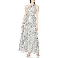 Adrianna Papell Women's One Shoulder Gown