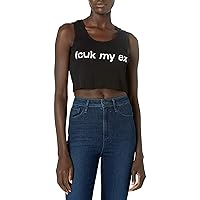 French Connection Women's FCUK Crop Tank Top