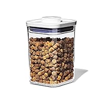 OXO Good Grips Pet POP – 1.1 Qt/1 L | Ideal for up to 1lb of treats | Airtight Dog and Cat Food Storage Container | BPA Free