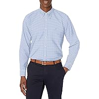 Brooks Brothers Men's Non-Iron Long Sleeve Button Down Stretch Oxford Sport Shirt
