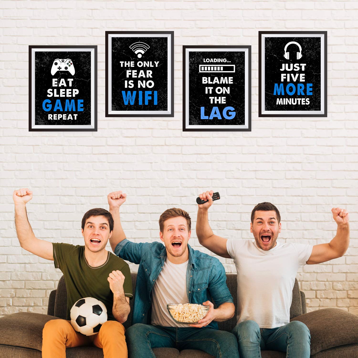 Mua Video Game Decor Set of 4 (8”X 10”), Boys Room Decorations for ...