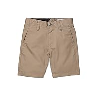Volcom Frickin Chino Shorts (Big Boys & Little Boys Sizes), Khaki 1, 6