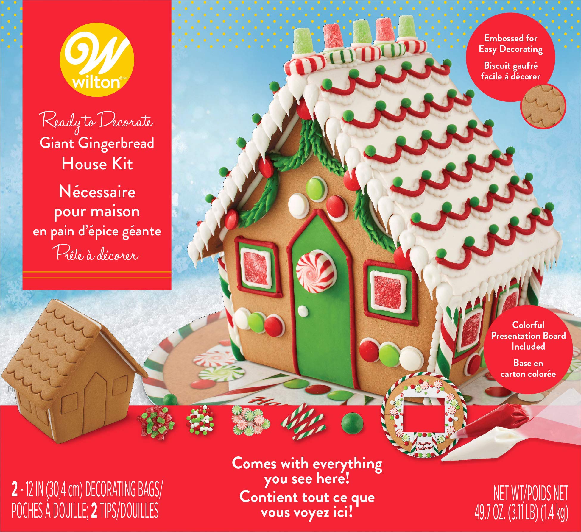 Mua Wilton Ready-to-Decorate Giant Gingerbread House Decorating ...