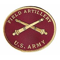 US Army Field Artillery Patch – Plastic Backing/Sew On, 4