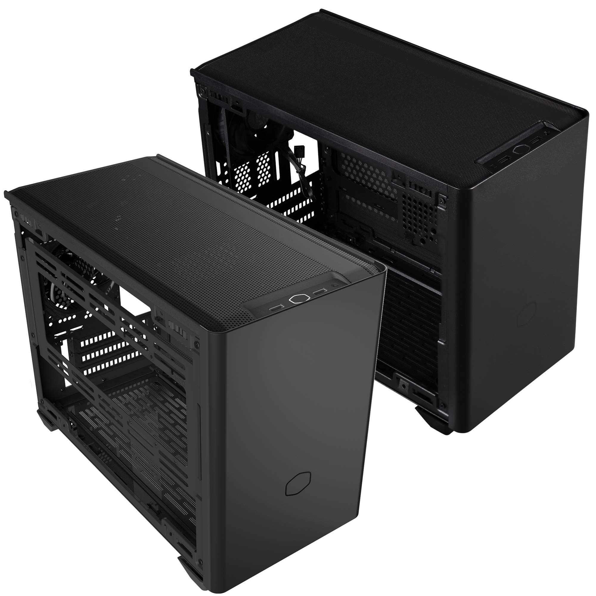 Cooler Master NR200 SFF Small Form Factor Mini-ITX Case, Vented Panels, Triple-slot GPU, Tool-Free, 1x 120mm Fan, 1x 92mm, 360 Degree Accessibility (MCB-NR200-KNNN-S00)