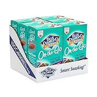 Blue Diamond Almonds, Oven Roasted with Sea Salt, 100 Calorie On-The-Go Bags 7 count of 0.6Oz (Pack Of 6)