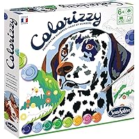 Sentosphère Colorizzy Dogs Paint-by-Number Painting Kit