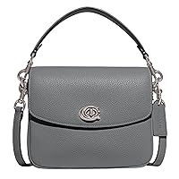 Coach Womens Polished Pebbled Leather Cassie Crossbody 19