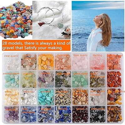  WENYU Ring Making Kit, 28 Colors Crystal Beads 1667pcs Crystal  Jewelry Making Kit with Ring Sizer Tools Jewelry Wire Jewelry Pliers for  DIY Bracelet Necklace Earring
