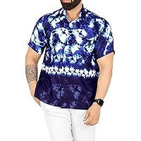 HAPPY BAY Men's Hawaiian Shirt Casual Tops