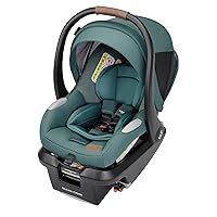 Maxi-Cosi's Mico™ Luxe+ Baby Car Seat: Infant Car Seat with Base and Versatile Baby Carrier Seat Functionality, Essential Green