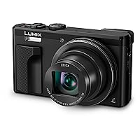 Panasonic Lumix 4K Digital Camera with 30X LEICA DC Vario-ELMAR Lens F3.3-6.4, 18 Megapixels, and High Sensitivity Sensor - Point and Shoot Camera - DMC-ZS60K (BLACK)