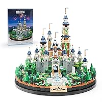 Castle Castle Building Blocks for Adults Architecture and Collection Model Set DIY Creative Ideals Toys 3600 PCS Mini Bricks Gifts for Kids Ages of 14+