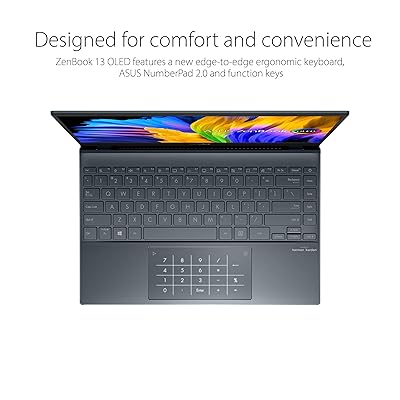 ASUS ZenBook 13 Ultra-Slim Laptop, 13.3” Full HD WideView, 8th Gen Intel  Core i5-8265U, 8GB LPDDR3, 512GB PCIe SSD, Backlit KB, Fingerprint, Slate