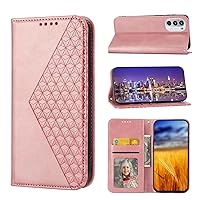 Smartphone Flip Cases Compatible with Motorola Moto G22 4G/E32S Wallet Case with Credit Card Holder,Full Body Protective Cover Premium Soft PU Leather Case,Magnetic Closure Shockproof Case Shockproof