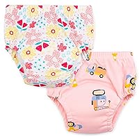 Potty Training Pants Girls 2T,3T,4T,Toddler Training Underwear for Baby Girls 4 Pack