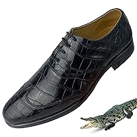 Men's Alligator Classic Loafer Premium Comfortable Crocodile Leather Slip-on Casual Driving Dress Shoes Handmade Vietnamese