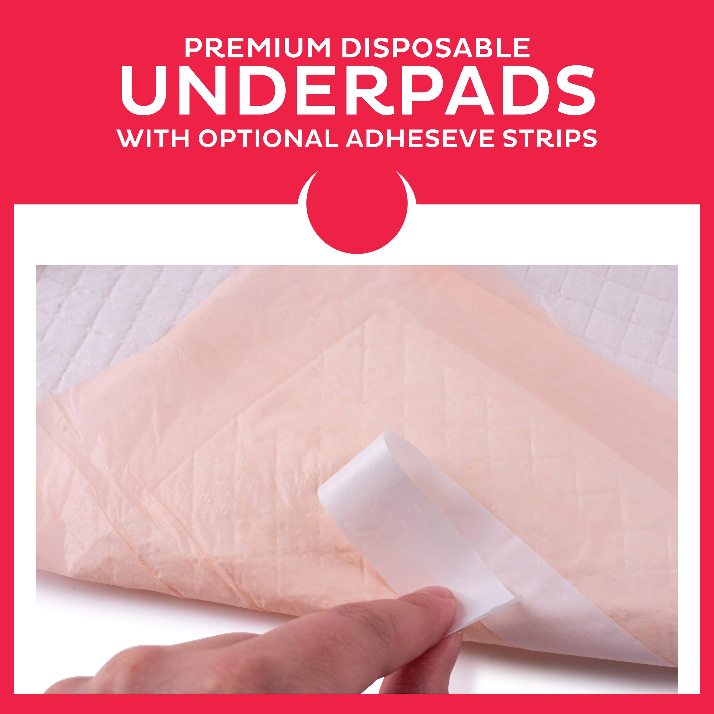 Premium Disposable Bed Pads for Adult Incontinence [100 PADS] 30 X 36 Heavy Duty Pee Pads for Beds - Ultra Absorbent Chux Disposable Underpads for Adults 30x36 - XX-Large