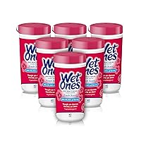 Wet Ones Antibacterial Hand Wipes, Fresh Scent Wipes | Antibacterial Wipes, Hand Sanitizer Wipes, Wet Ones Wipes, 40 ct. Canister (6 pack)