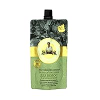 Restorative Nourishing Hair Balm 3.4 OZ / 100 ML with Amaranth, Cranberry, Night Primrose, Ginseng, Lungwort, Cedar Nuts, and Siberian Flax Oils (Grandma Agafia)