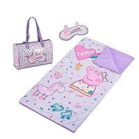 Idea Nuova Peppa Pig Sleepover Purse & Eye Mask Set, Pink 46