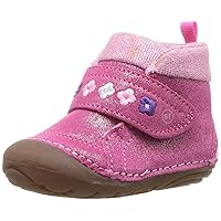 Stride Rite Girl's Sophie Baby Adjustable Suede Boot Ankle