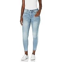 Lola Jeans Women's Mid Rise Skinny Ankle