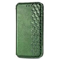 ZIFENGXUAN-Leather Cover for Samsung Galaxy S24ultra/S24plus/S24, Magnetic Flip Wallet Case with Stand Function Full Body Protection Cover Shell (S24 Ultra,Green)