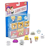 LankyBox Mystery Micro Figure 9 Pack, Collectible Mini Figures, Ultra-Rare Editions, Officially Licensed Merch